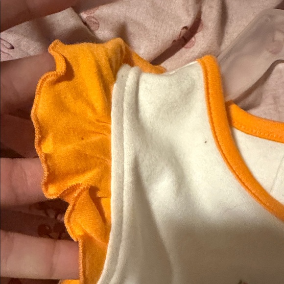 CARTERS Orange & White Kids 2Piece set 24months/2T NWT ADORABLE 🥰 - Picture 6 of 6